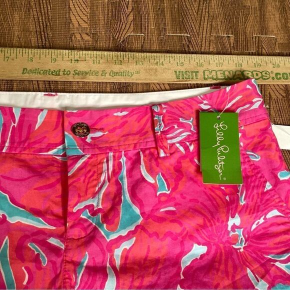 Lilly Pulitzer Flirty Sea Callahan Shorts‎ Size 14 - Picture 4 of 7